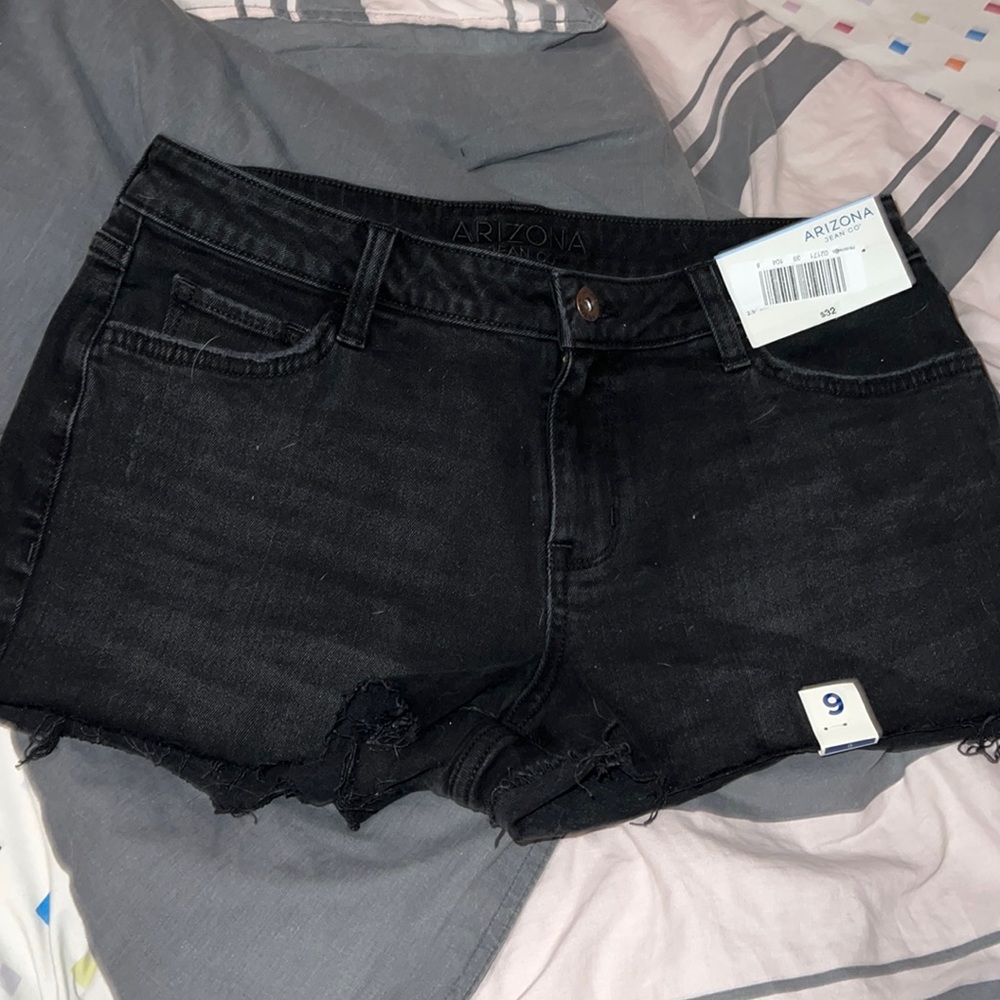 Arizona black jean shorts